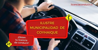 Renovar licencia de conducir en coyhaique