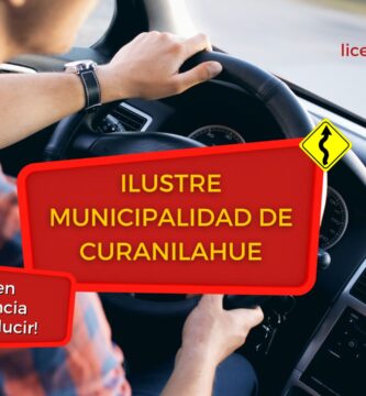 Renovar licencia de conducir en curanilahue