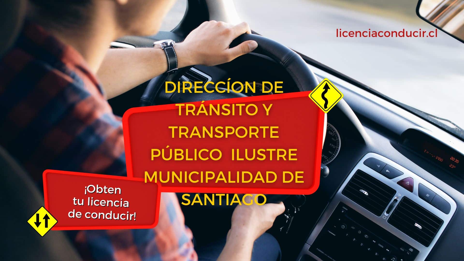 Renovar licencia conducir en santiago