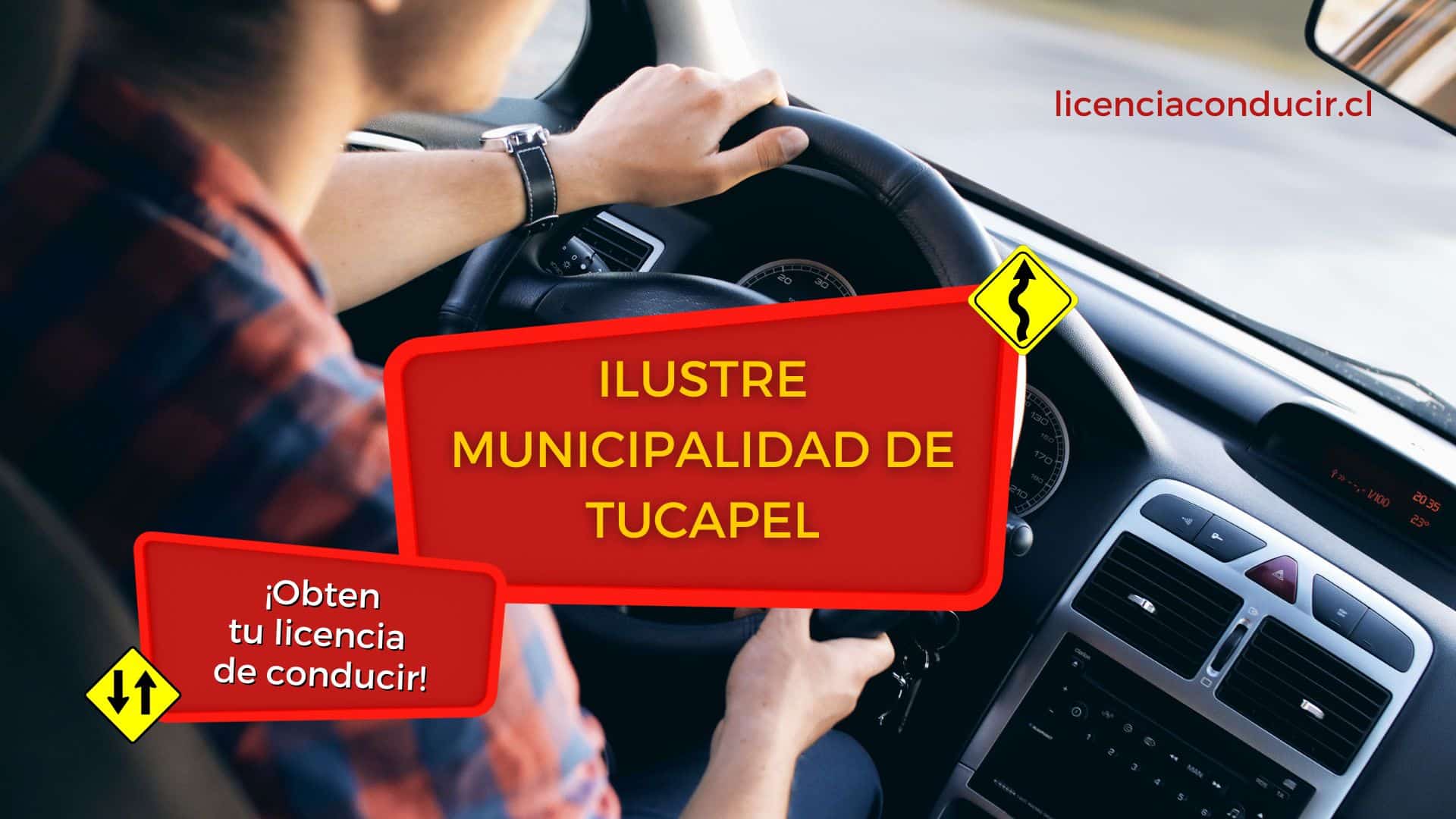 Renovar licencia conducir en tucapel